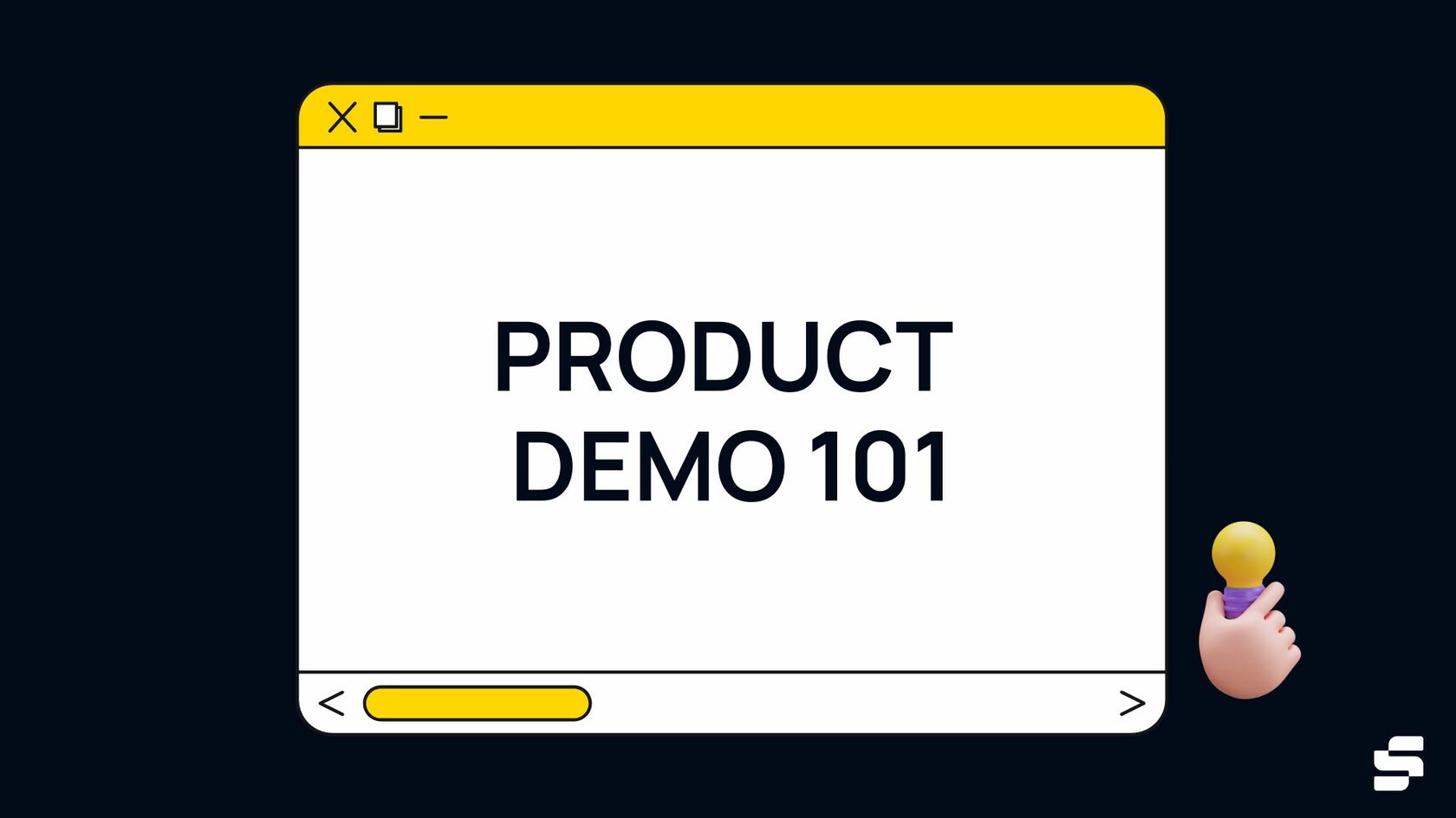 Product Demo 101