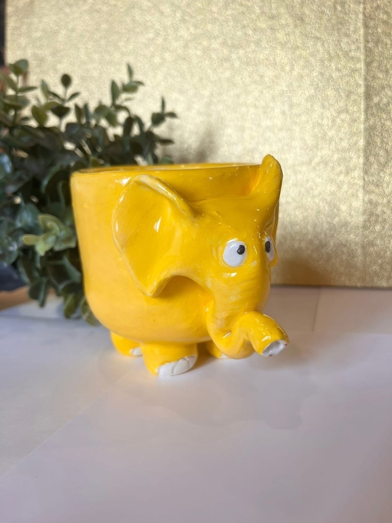 unique pottery piece made by hand