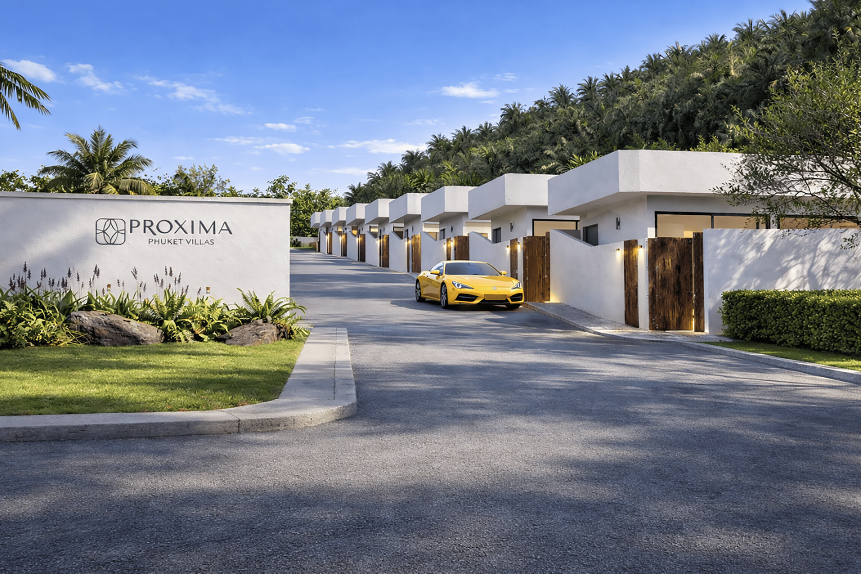 Sun Hills Proxima Villas Phuket — фасад виллы