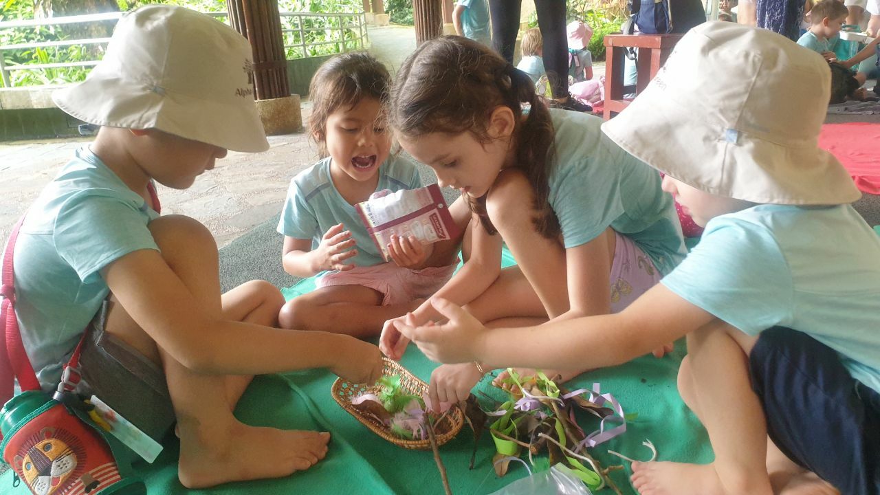 Outdoor learning near Alpha Green Preschool