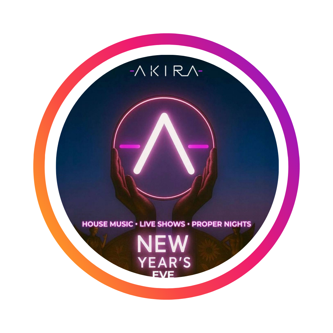 Логотип akira club в Паттайе