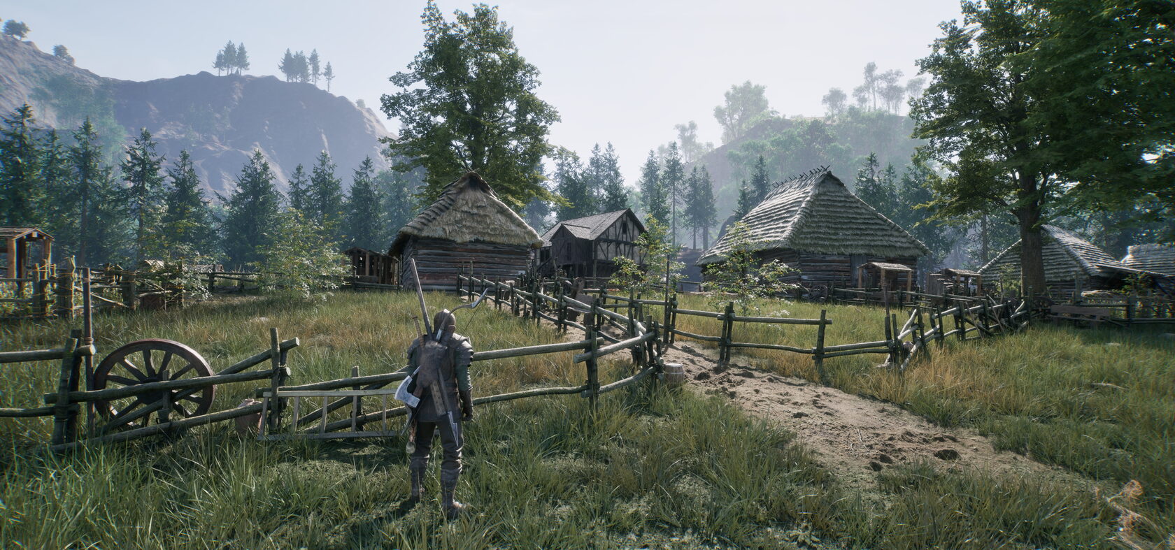 Survival game environment