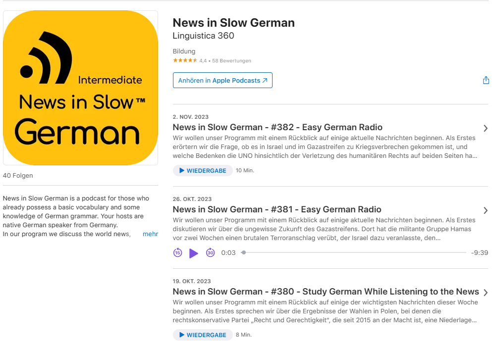 10+ лучших подкастов для изучающих немецкий Онлайншкола немецкого