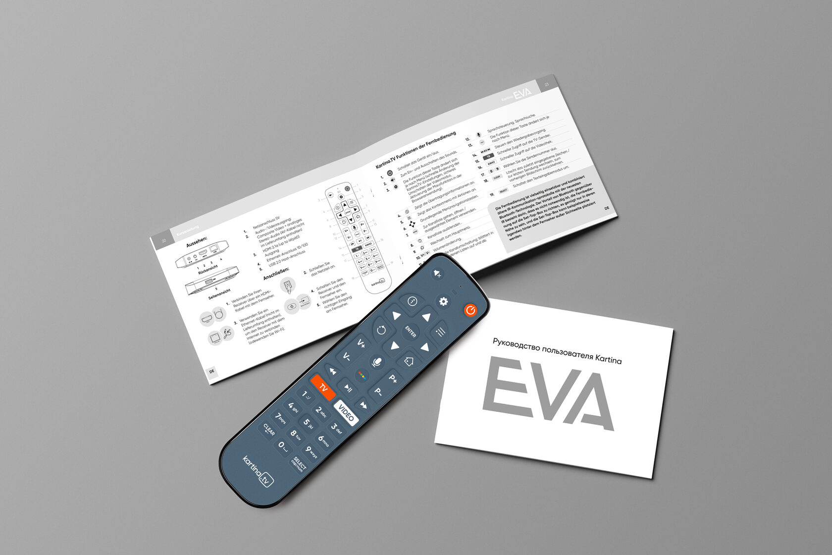 KartinaTV EVA – Bedienungsanleitung