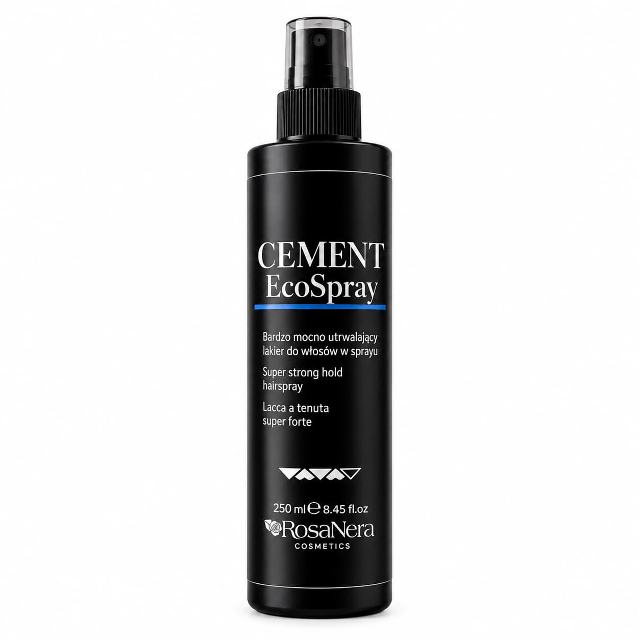 ROSA NERA CEMENT plaukų lakas, 250 ml buteliukas