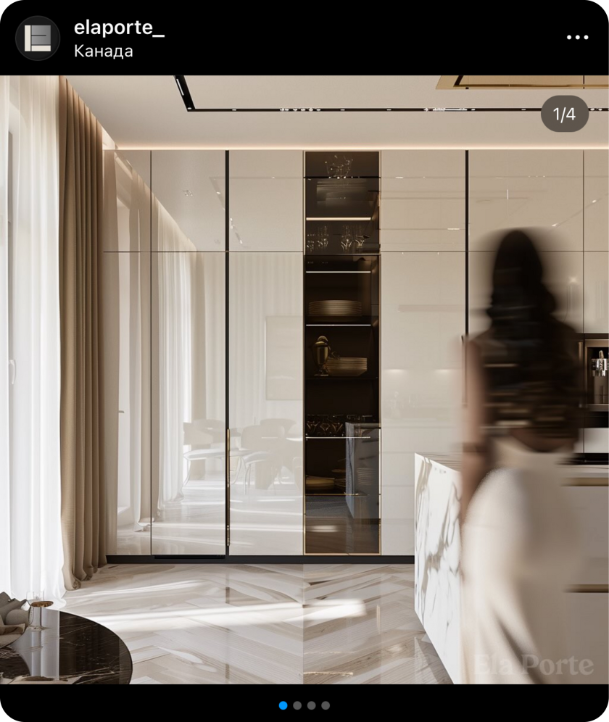 Ela Porte Instagram feed design