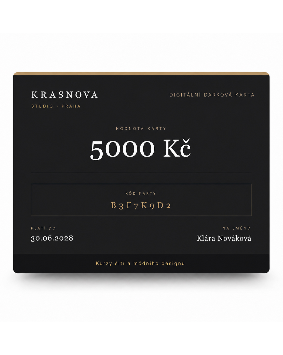 Krasnova Gift Card