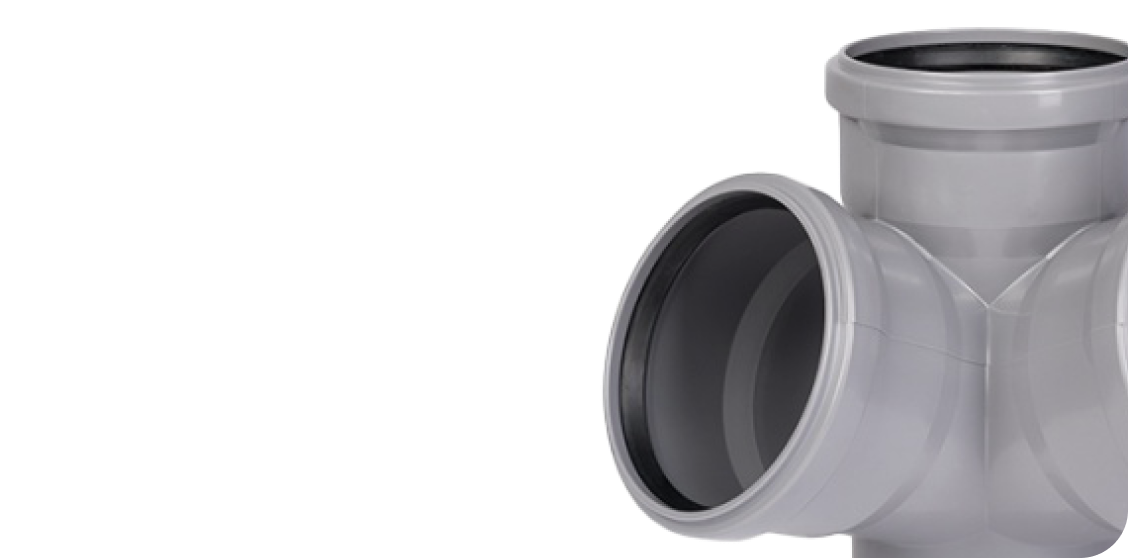 Раздел, показывающий канализацию в магазине инженерной сантехники 