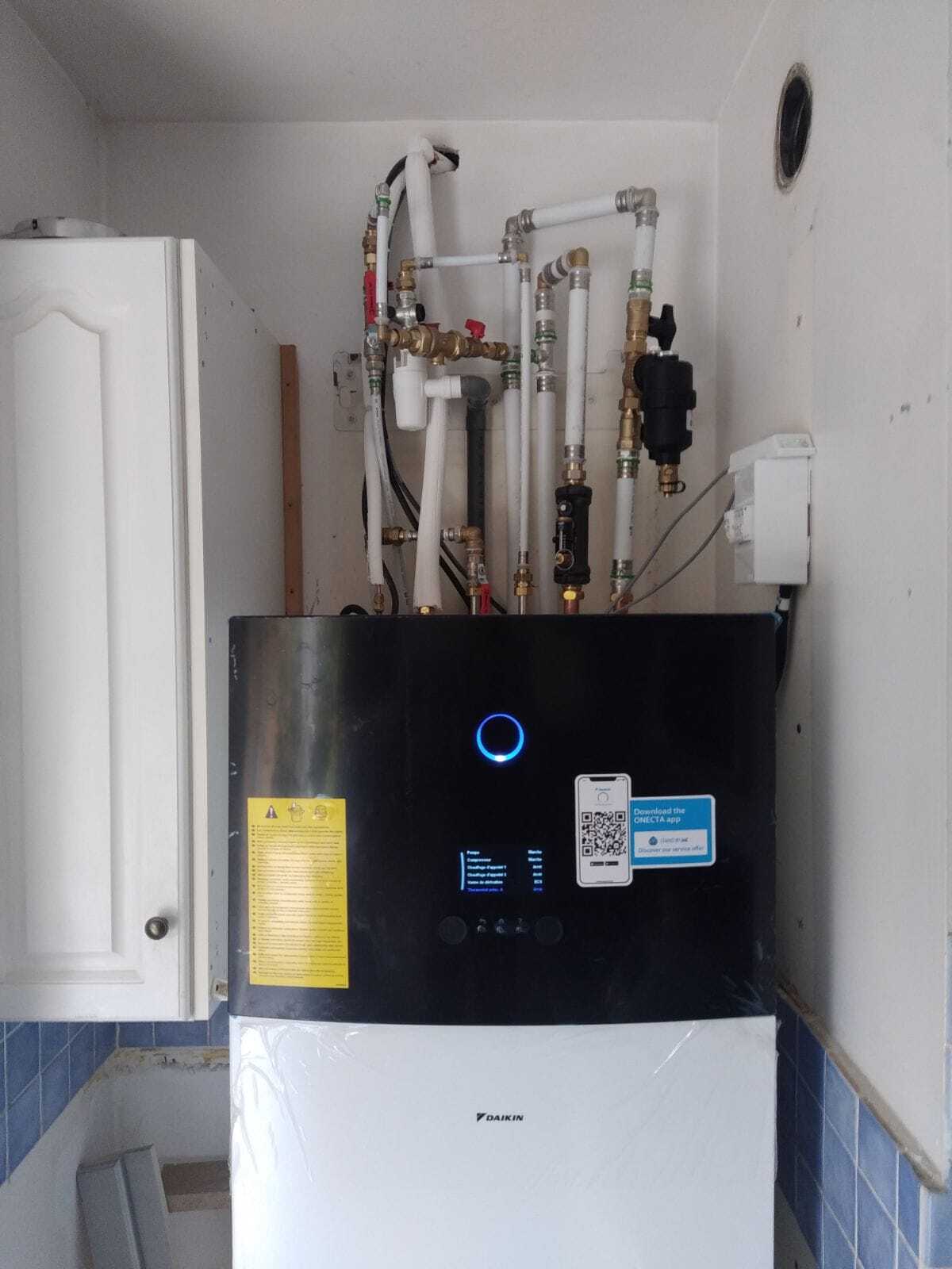 Installation pompe à chaleur air/eau à Saint-Laurent-du-Var