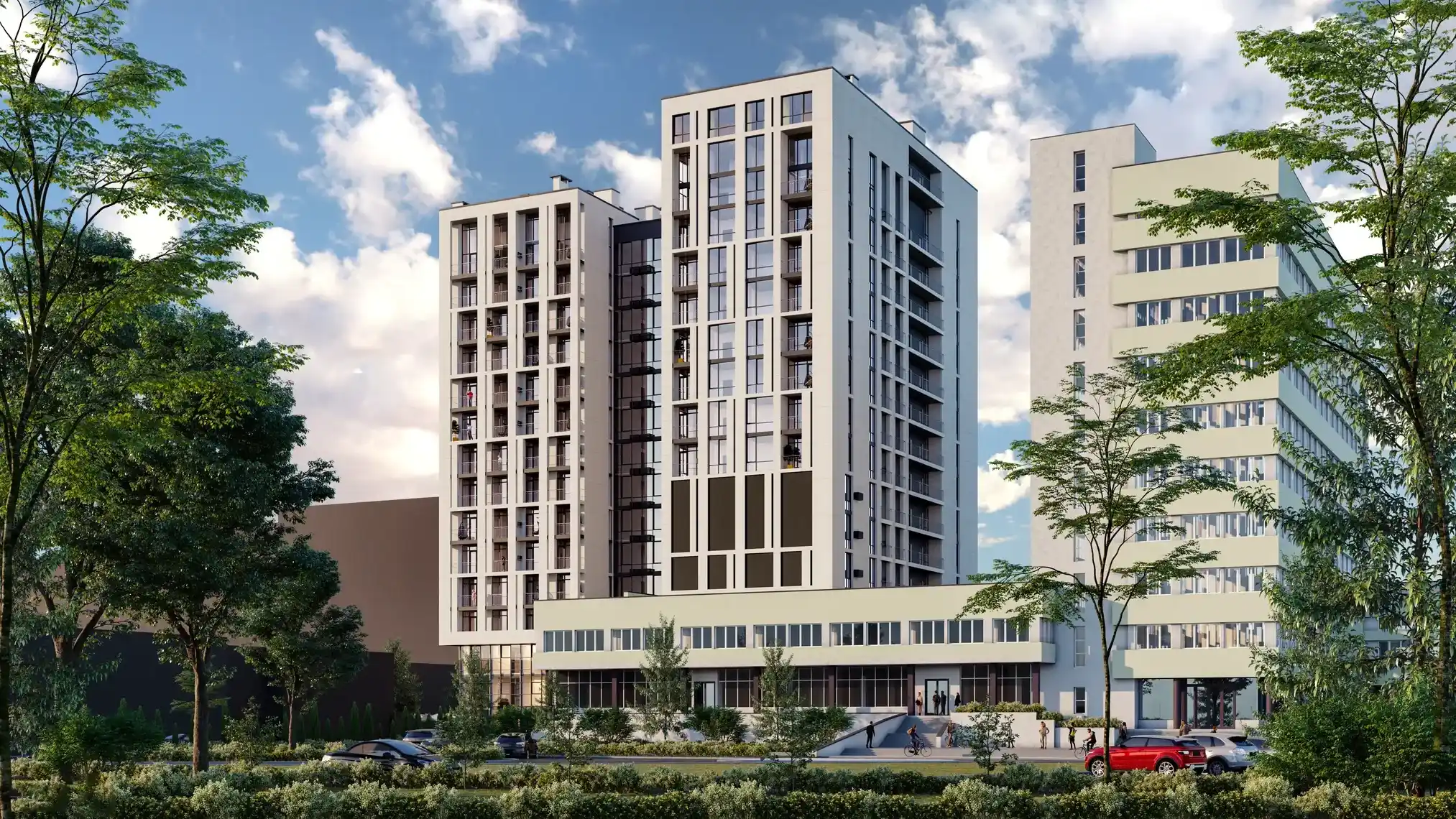 Апарт-комплекс WELL towers у Львові — архітектура проєкту