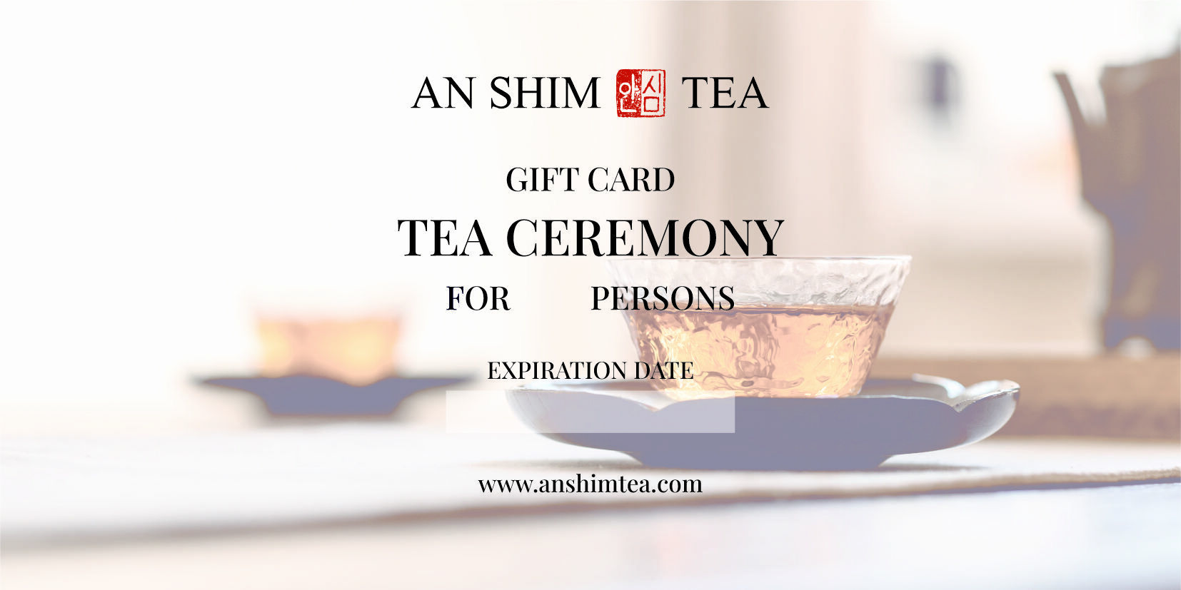 AN SHIM TEA TEA CEREMONY