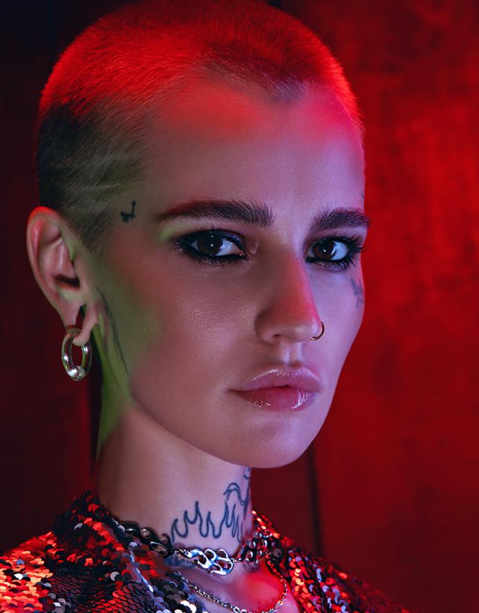 Color beauty portrait by Natasha Volk
