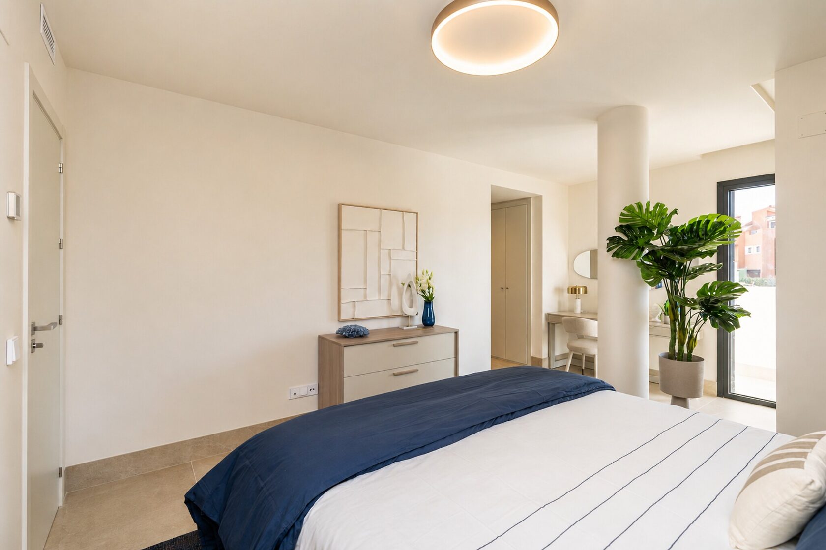Second bedroom in a completed home