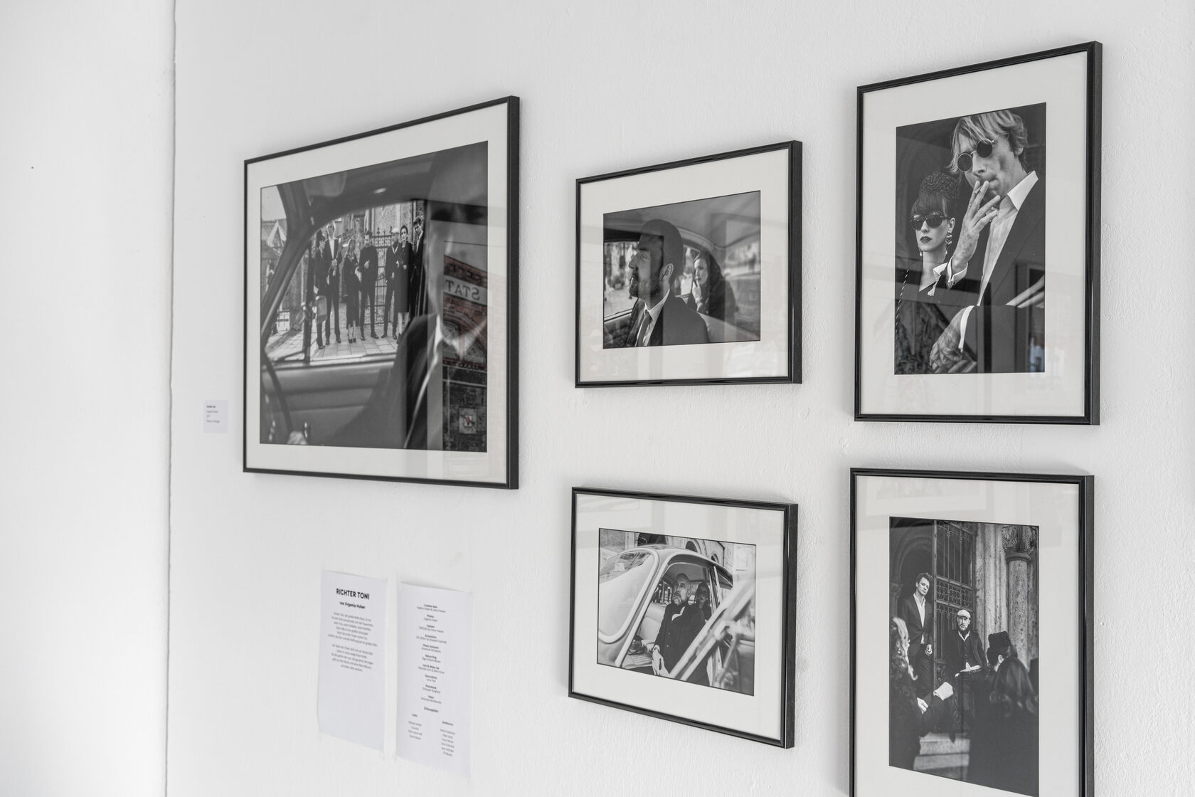 The Funeral exhibition at Farbenladen, Munich, 2020