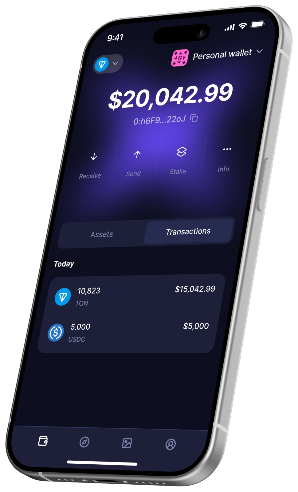 Scripius Rx Wallet SparX | TVM wallet for crypto and web3