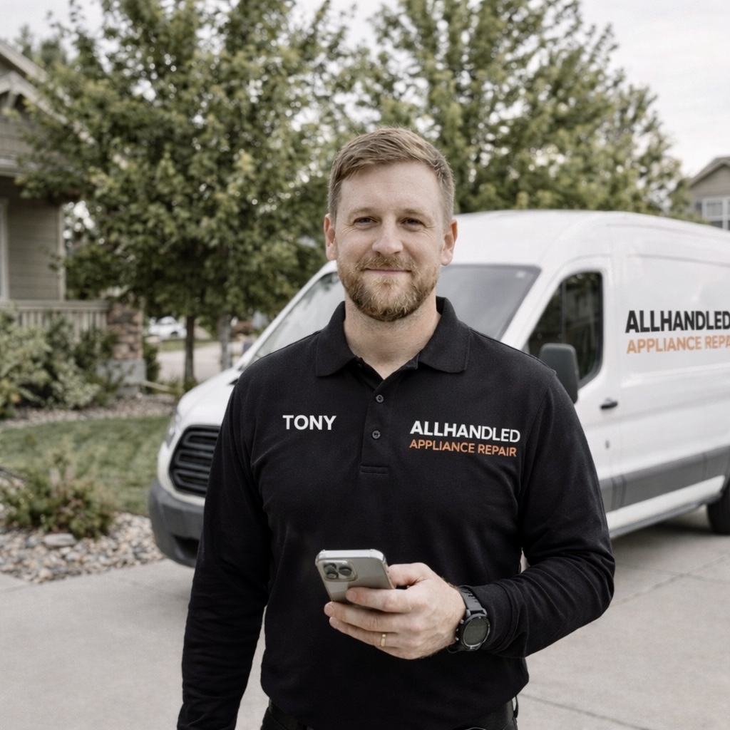 Booking appliance repair service