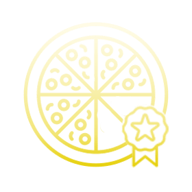 Awards-winning pizza icon