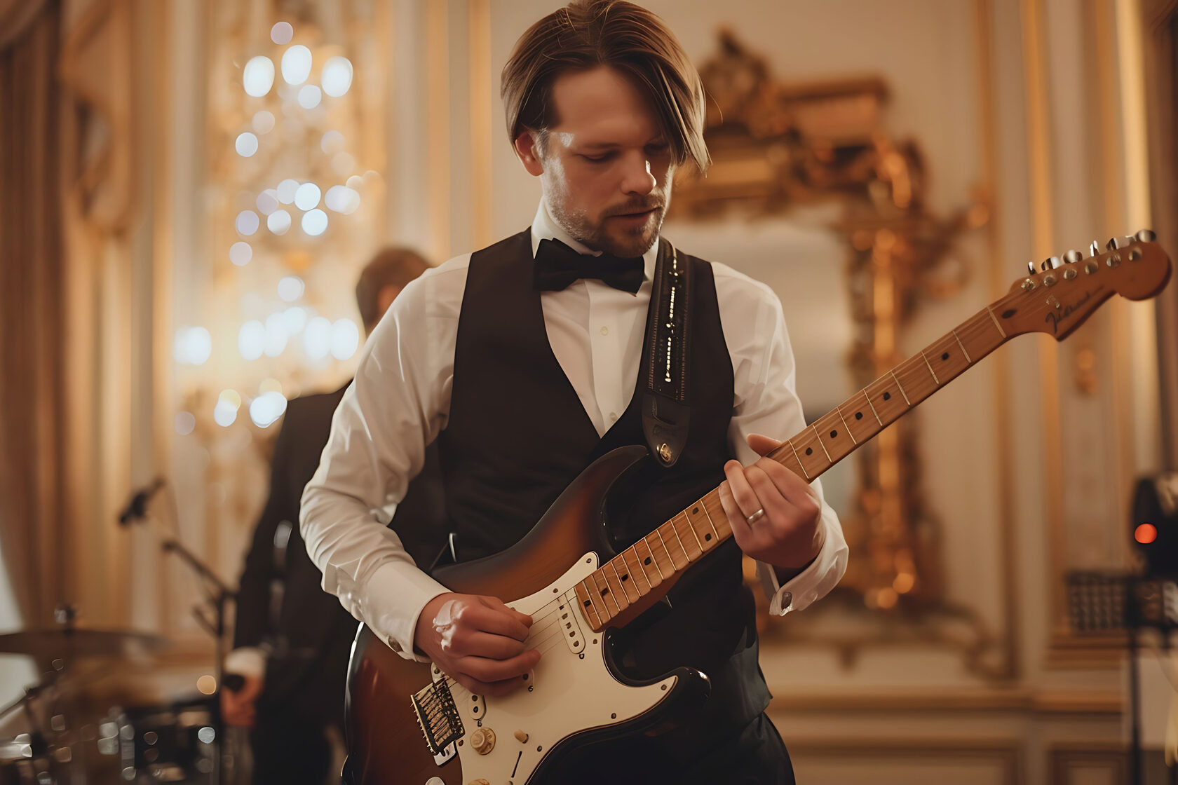 Musical band onboard a ship