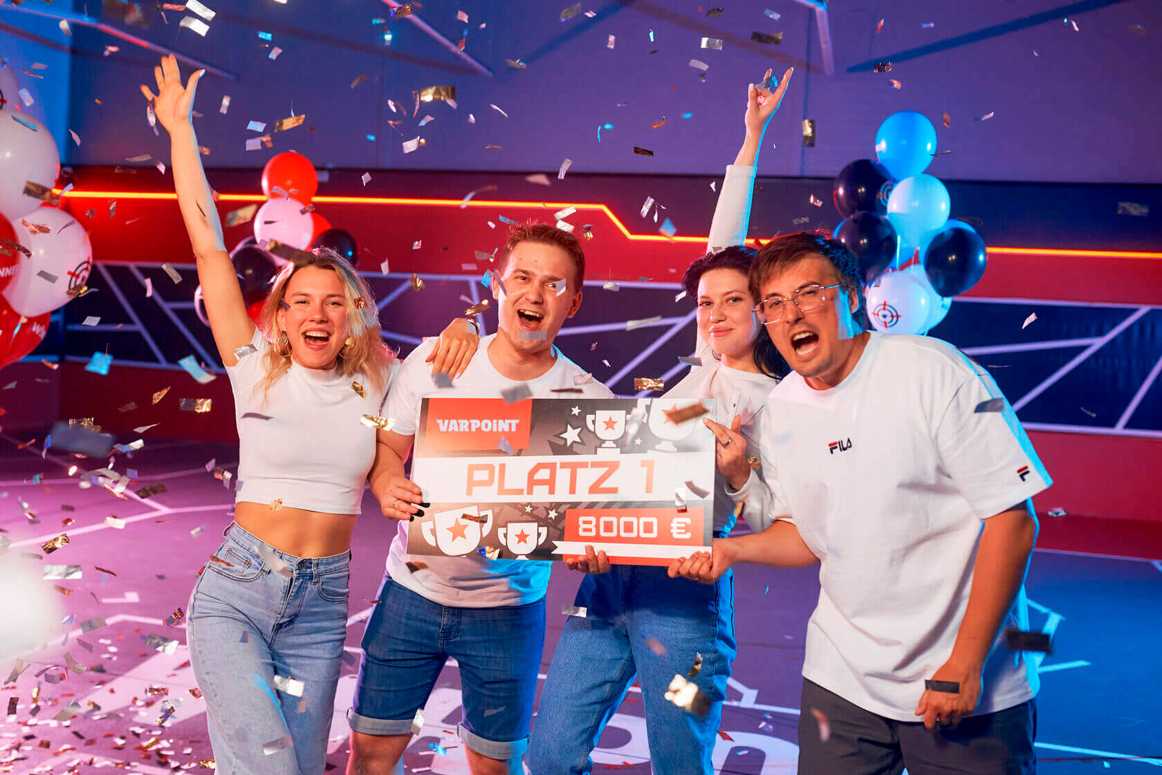 Varpoint VR Turnier in Berlin | Team-Wettbewerbe & Teamevents in der VARPOINT Arena