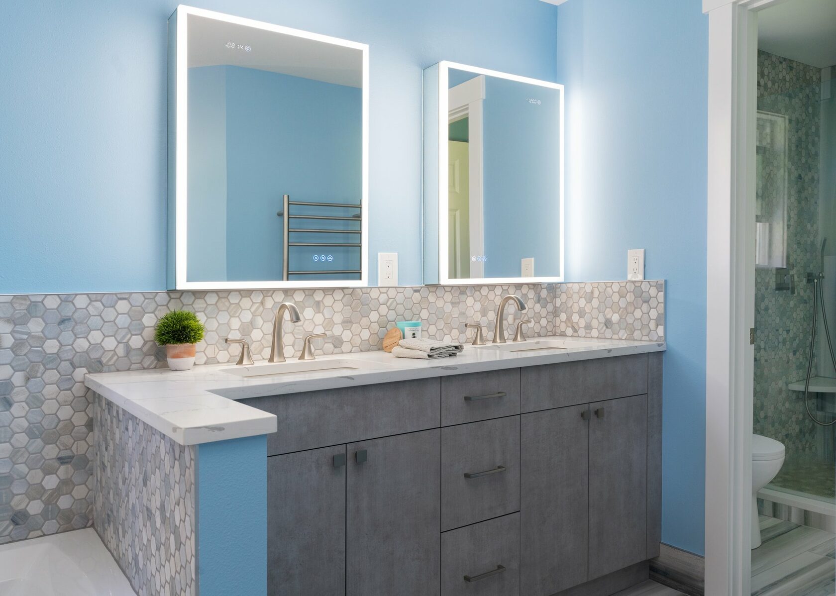 mosaic tile installation