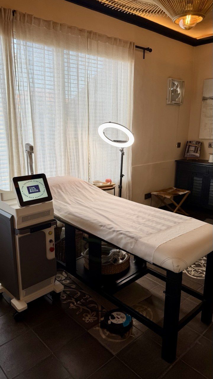 Treatment room — laser hair removal for women