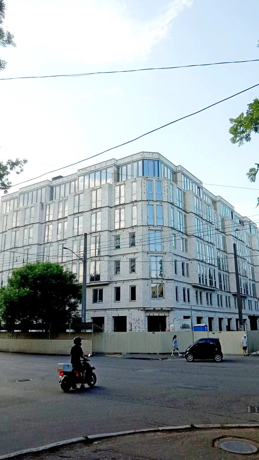 Фасадные работы в доходном доме Salve в центре Одессы