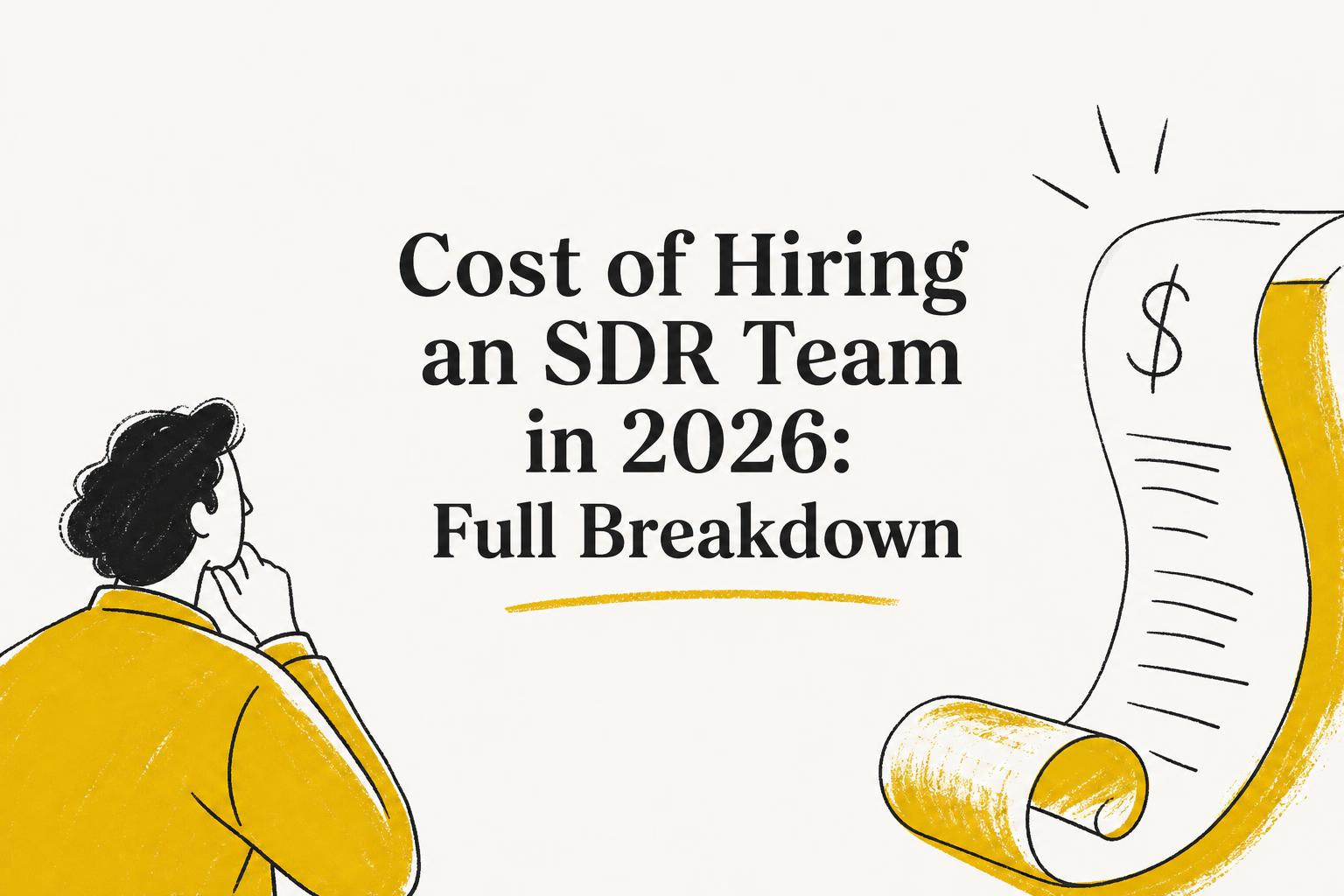 Cost of Hiring an SDR Team in 2026: Full Breakdown
