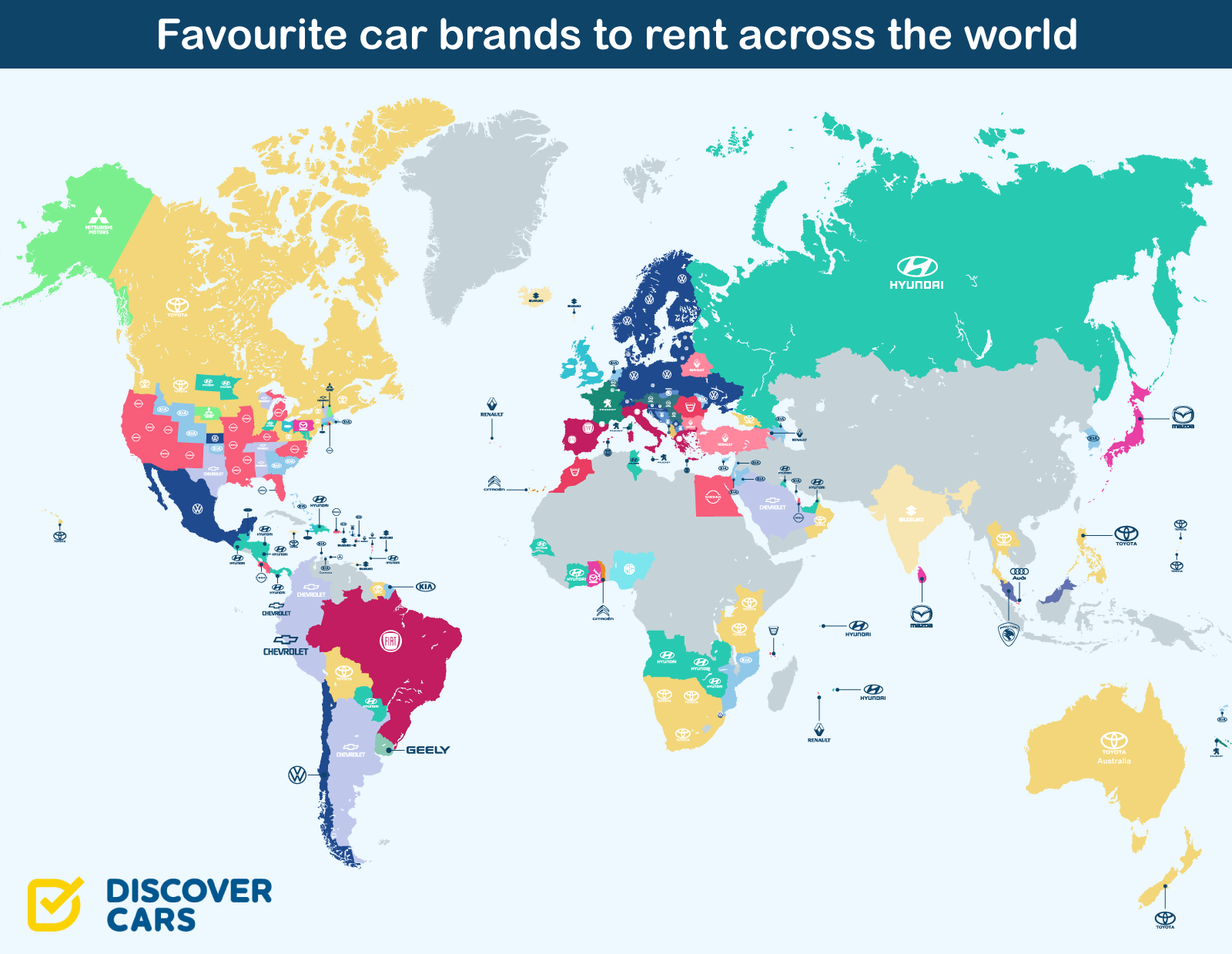 The Most Loved Car Brands Around the World