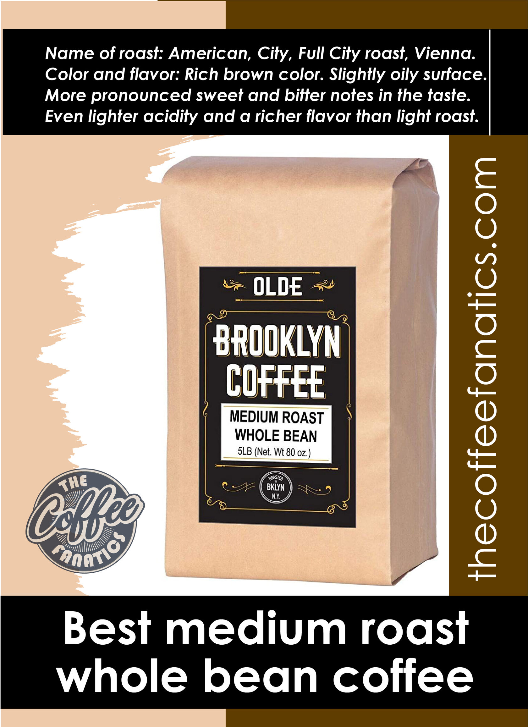 10 Best Dark Roast Coffee Brands 2026 - Top Picks & Reviews | Corner Coffee  Store DARK ROAST Whole Bean Coffee 5 LB. By Olde Brooklyn Coffee