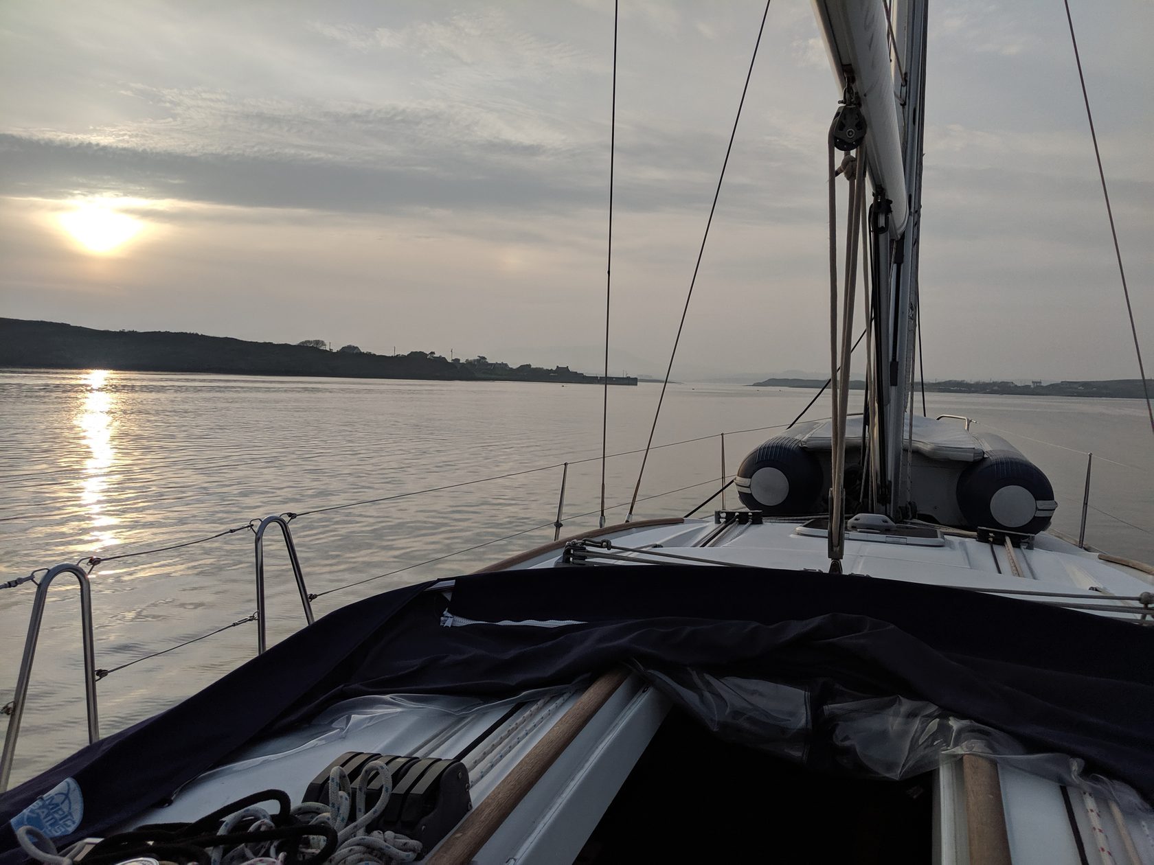 Sailing Boat sunset