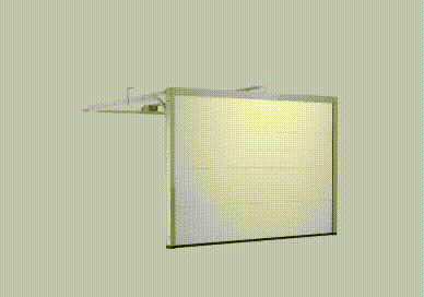 Sekční vrata – animace