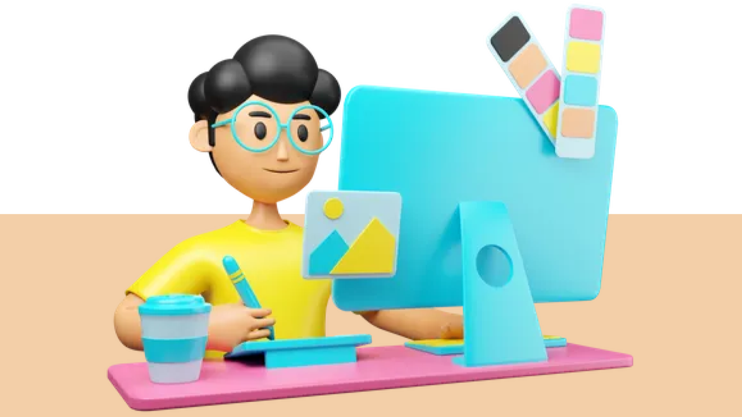 Grafisk design og animation — Pencil 2D, Pixilart, Spline Design