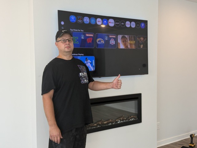Real TV installation