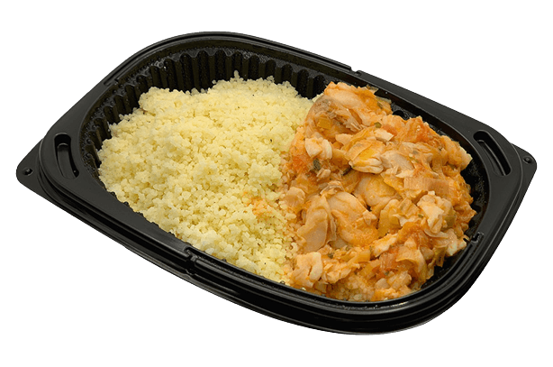 Bulgur with Bouillabaisse sauce