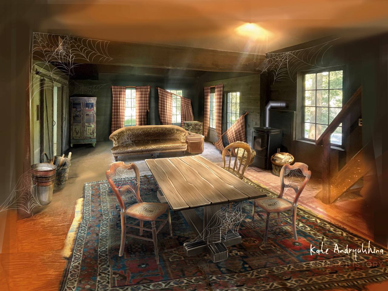 sketches for movie sets