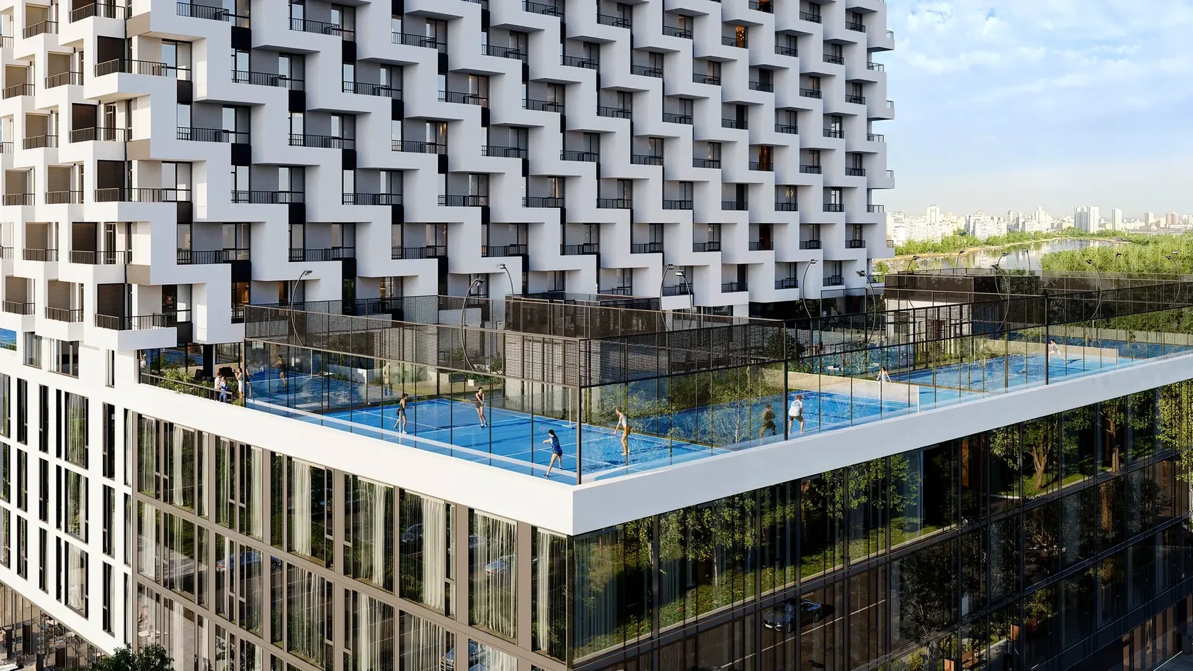 BOSTON Creative House — территория и городская инфраструктура проекта