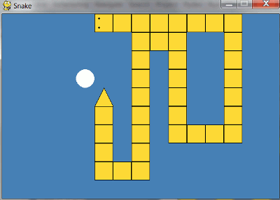 Snake-spil bygget i Python