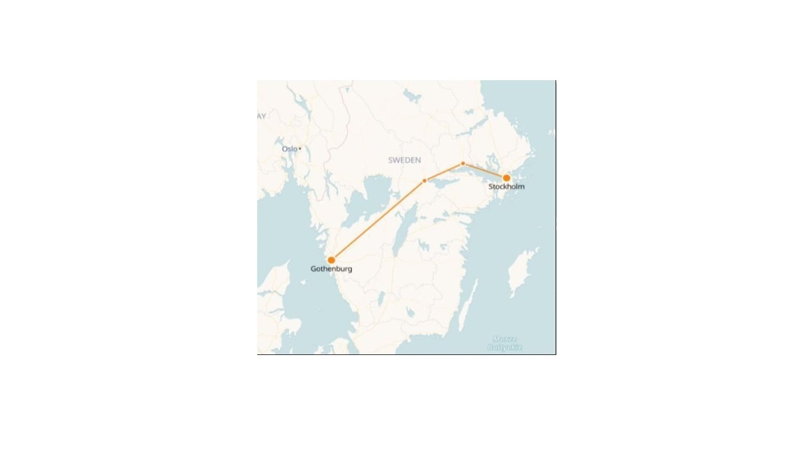 Stockholm to Gothenburg Trains Tickets