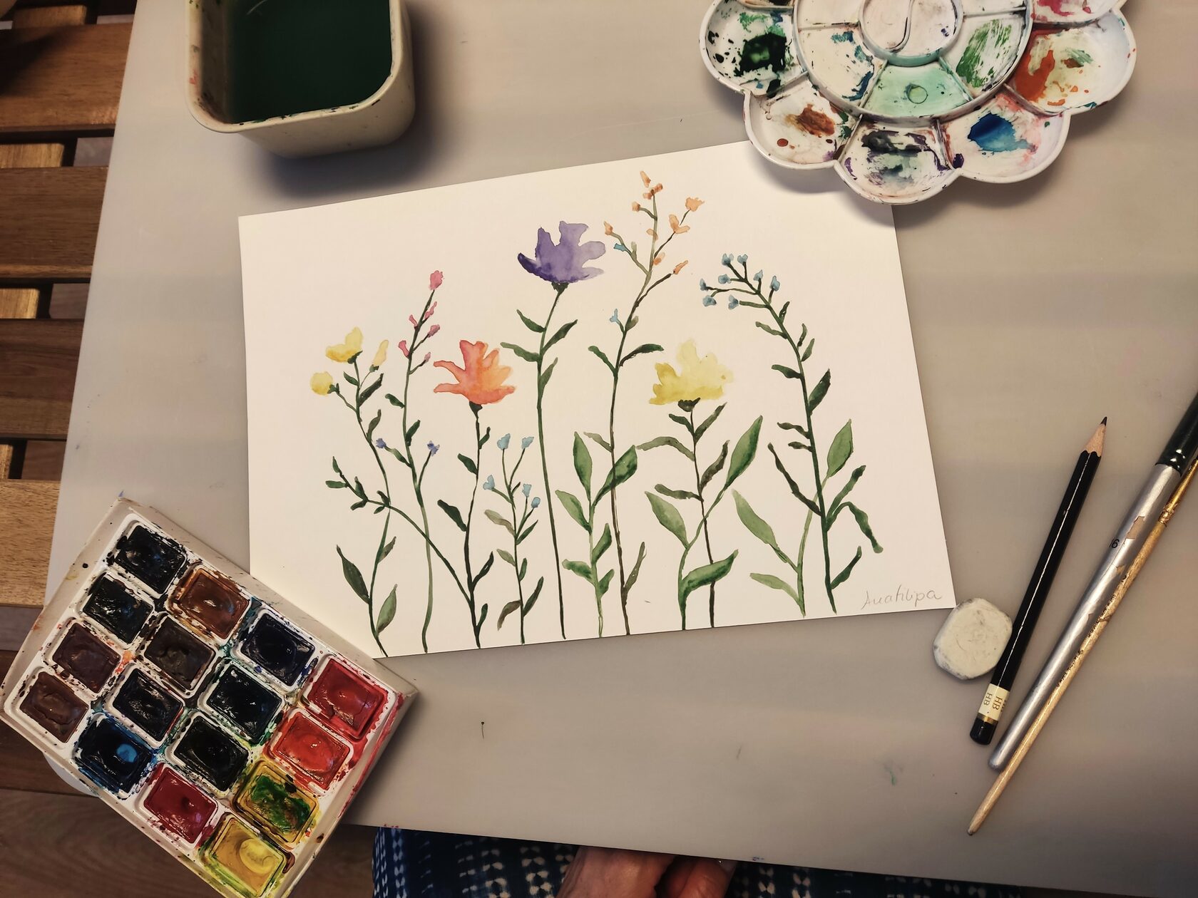 Beginner Basics in Watercolor • 1-Day Painting Workshop