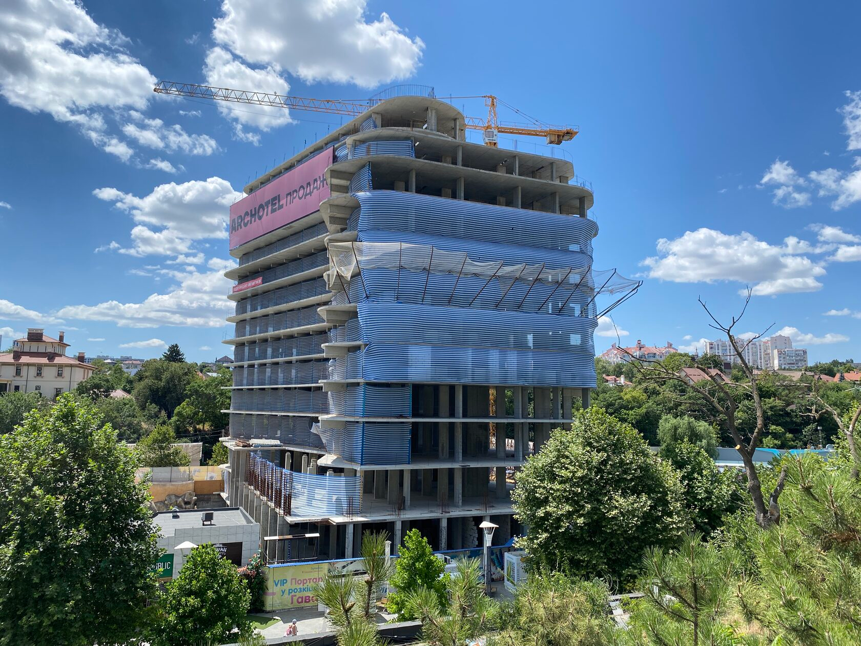 Spatium Hotel — ход строительства 6
