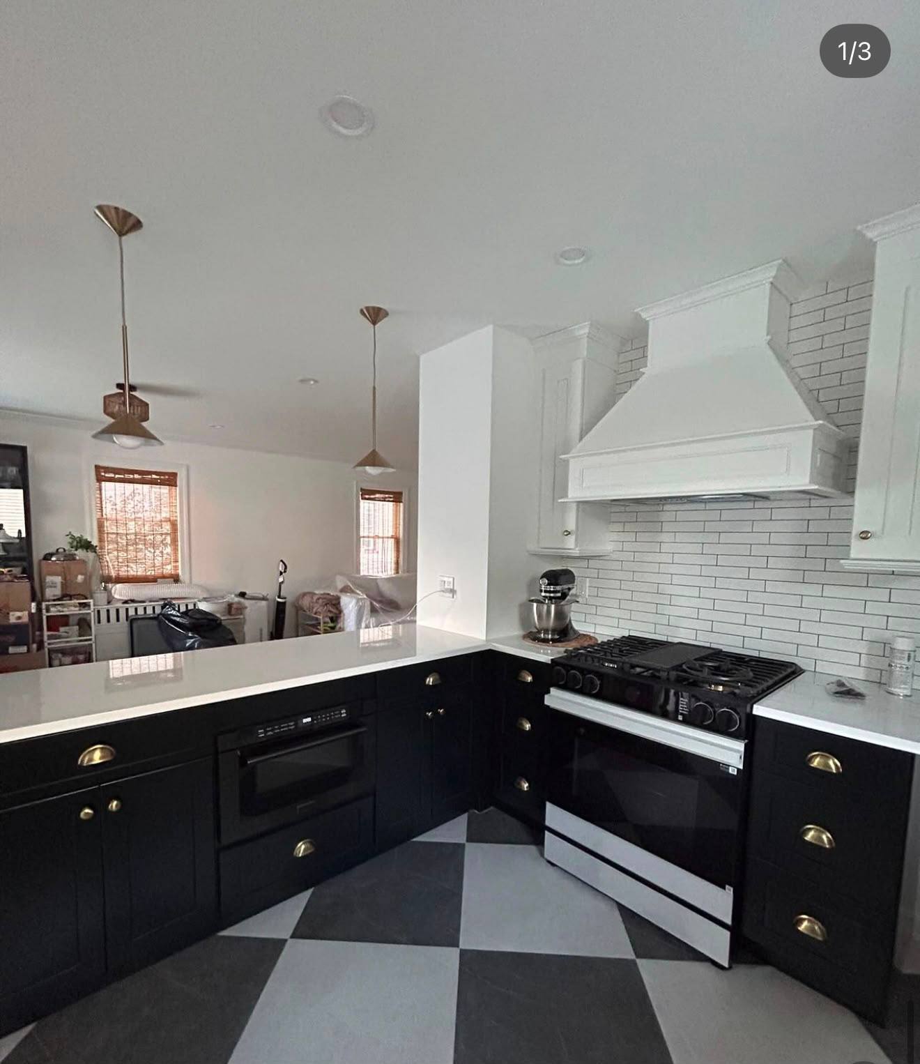 Kitchen remodeling project