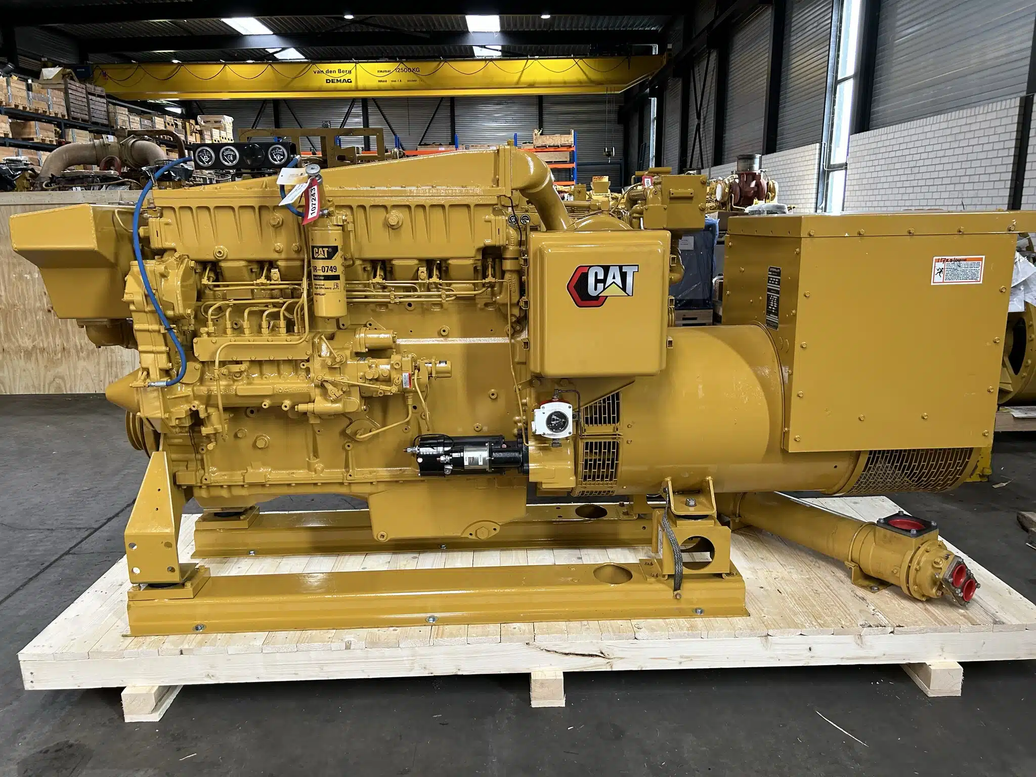 Caterpillar 3406 in-line 6 marine diesel engine — Caterpillar 3406 spare parts sourced by IWH from Turkey