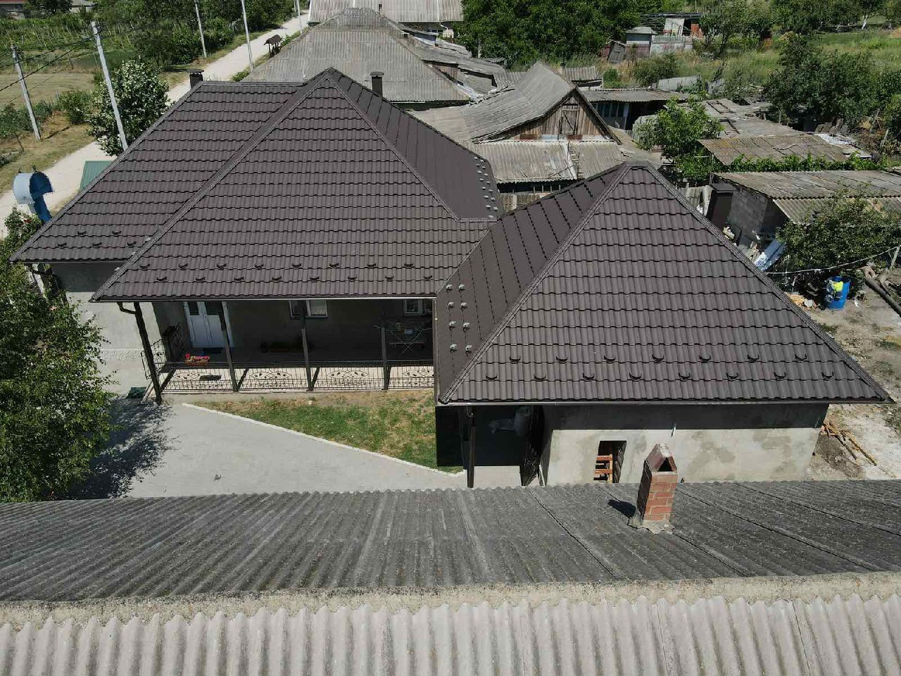 Acoperiș țiglă metalică