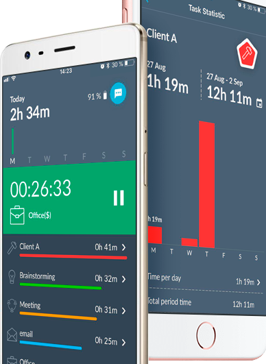 Enchance productivity with TIMEFLIP2 time tracking apps