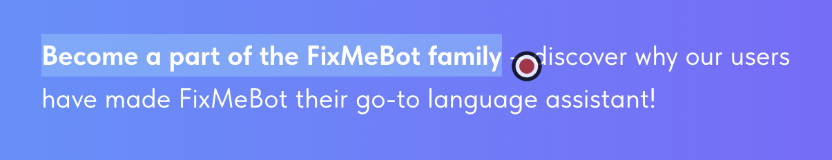 FixMeBot | Browser Extension