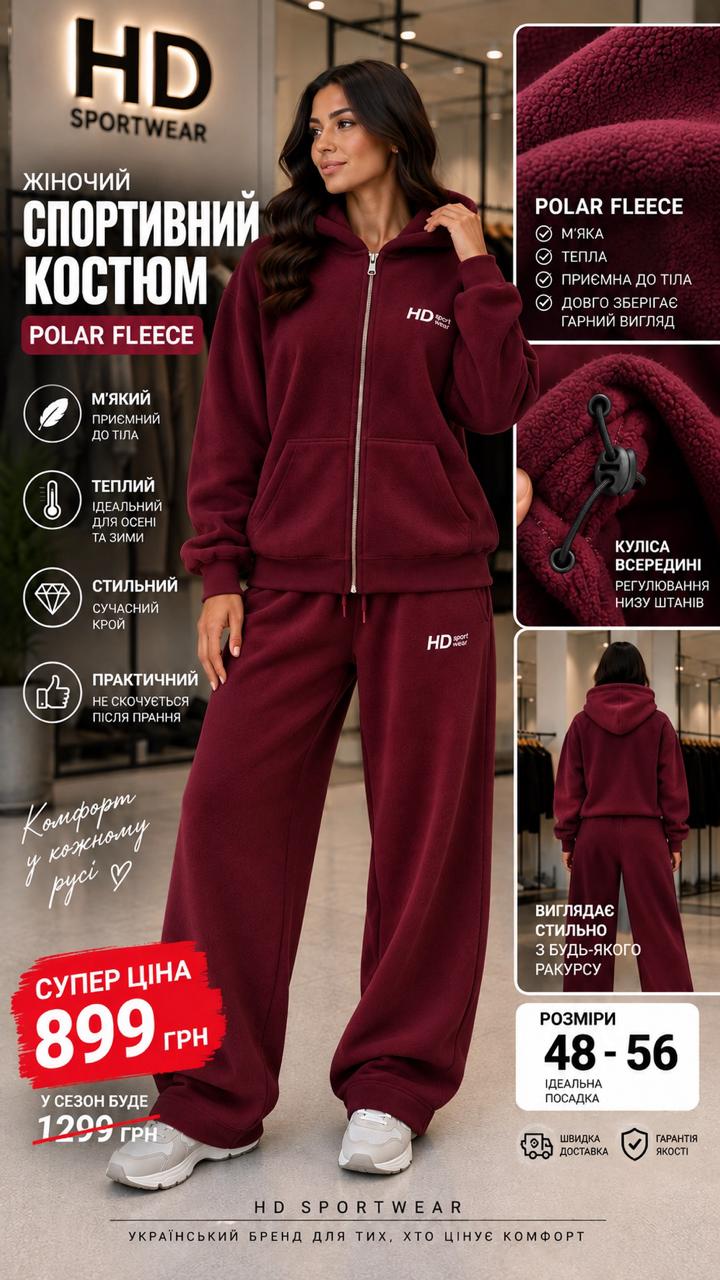 Бордо Polar Fleece фото 2