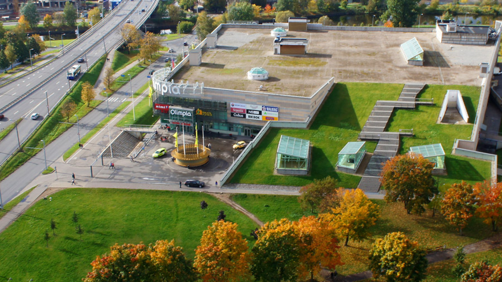 Olimpia view from above