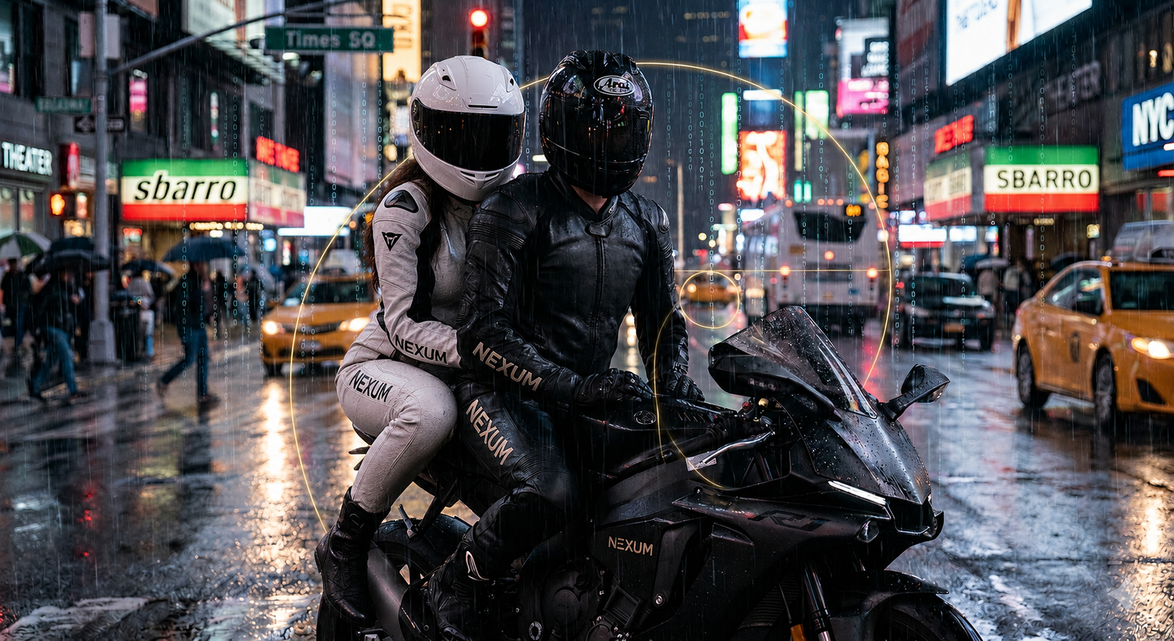 Konstantin K NEXUM rider with woman
