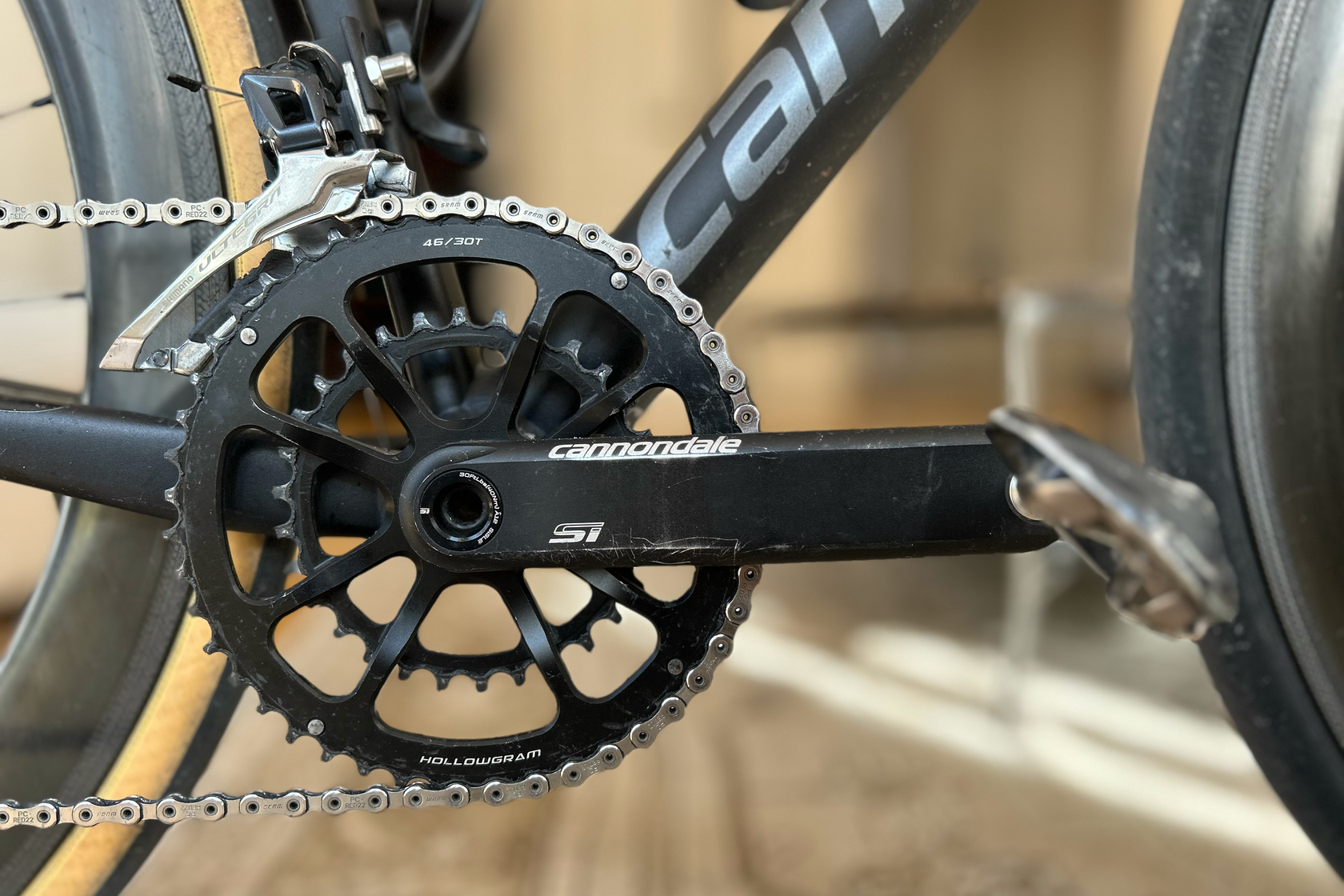 Semi compact crankset on sale