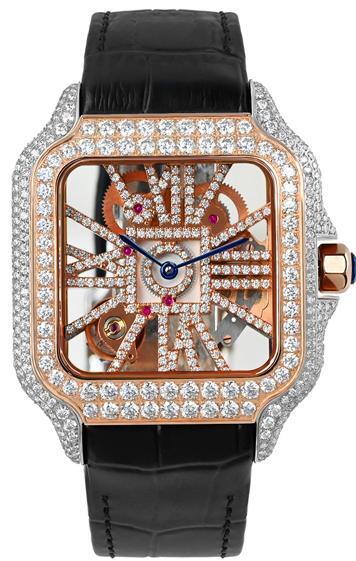 Phantom Leather Rose Gold, Скелетон